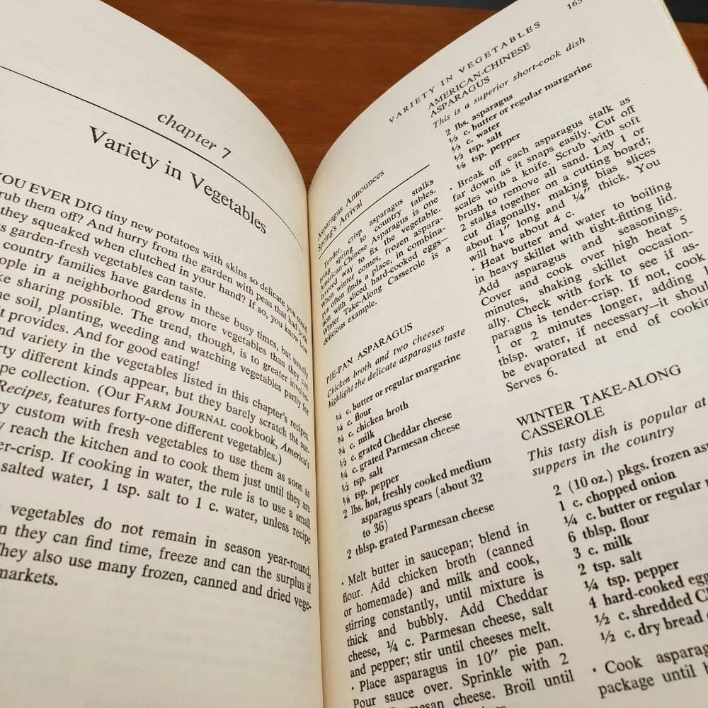 VTG 1972 Farm Journal's Country Cookbook Revised Enlarged Edition